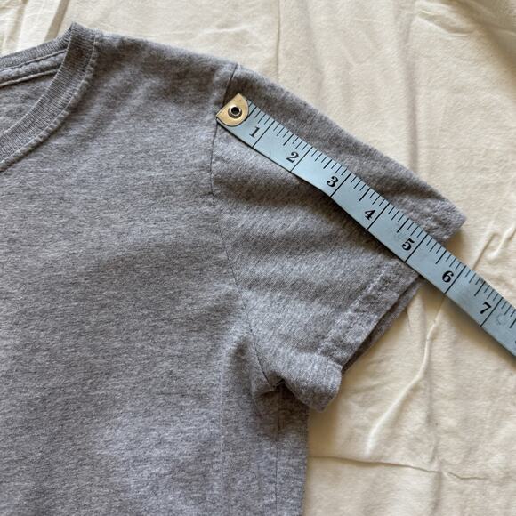 Vintage Y2K Lab Rat Anime Cartoon Graphic Baby Tee T-Shirt - Gray Wms Small - Picture 10 of 11